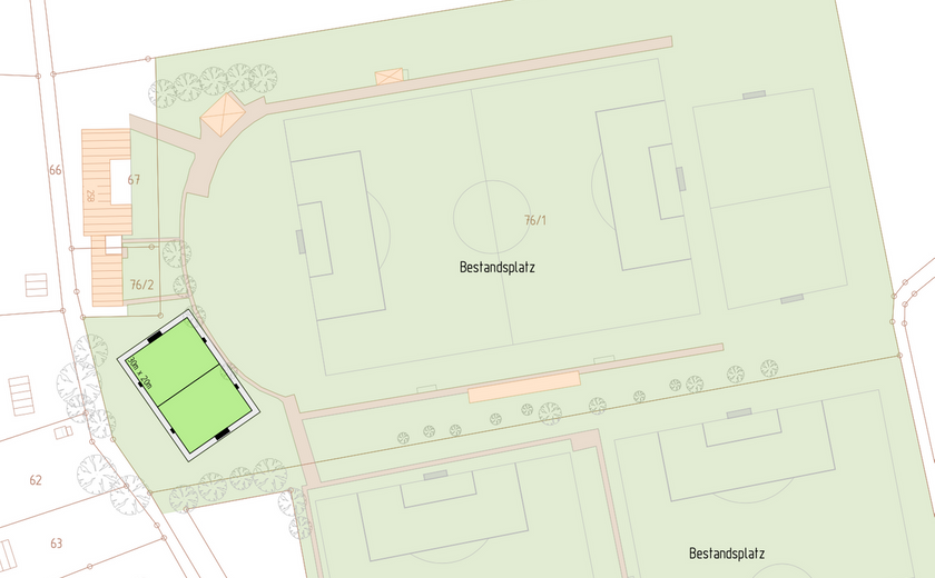 Spende für das Minispielfeld