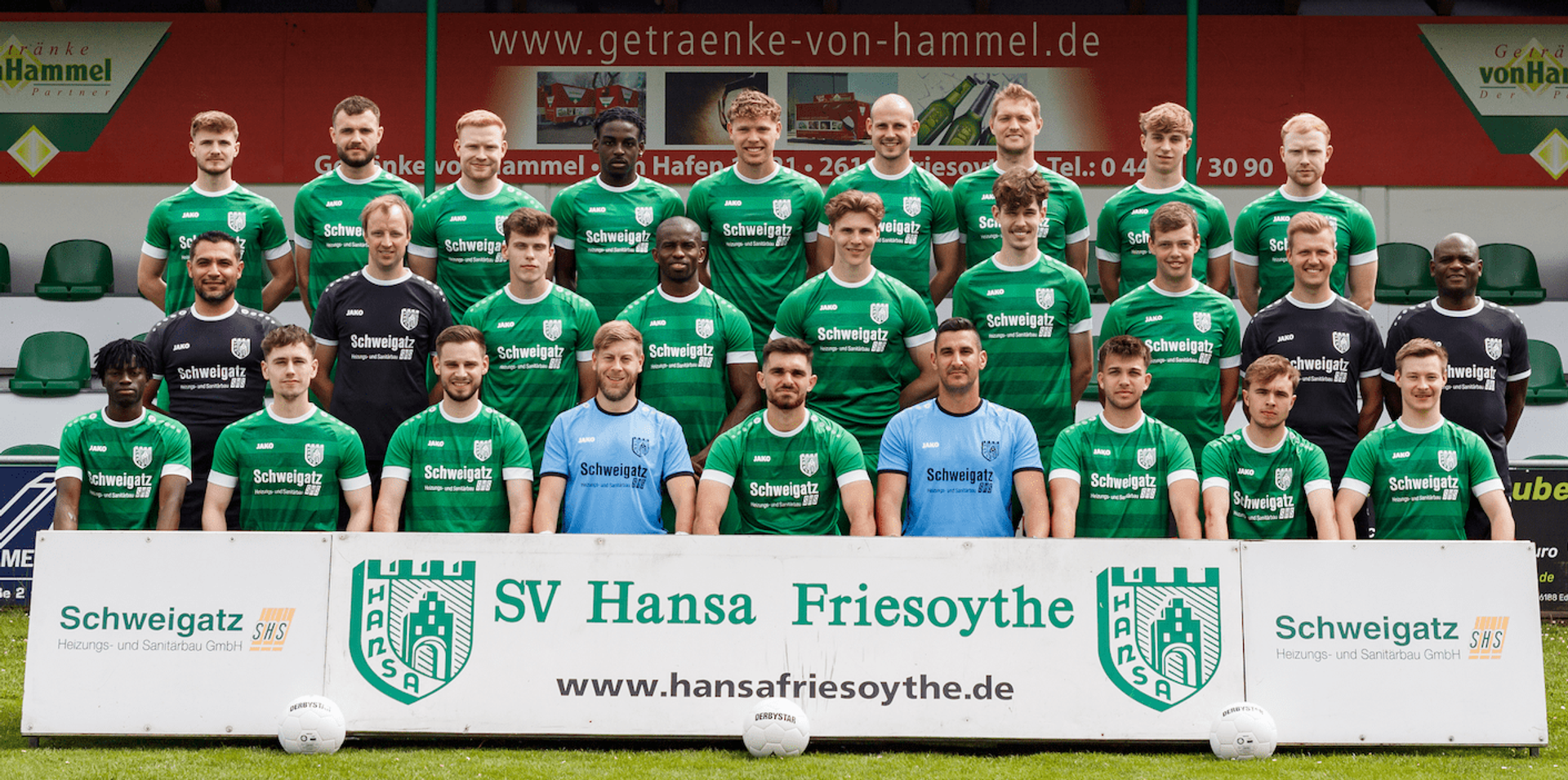 Mannschaftsfoto Erste Herren