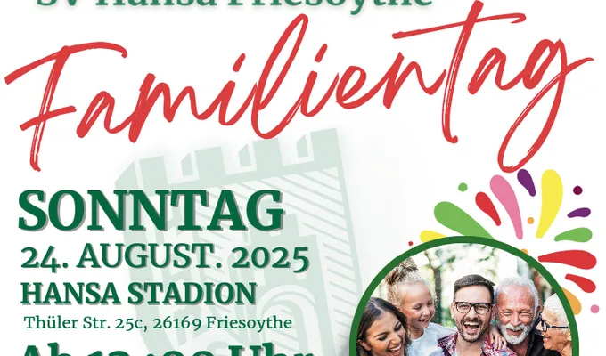 Familientag am 24. August