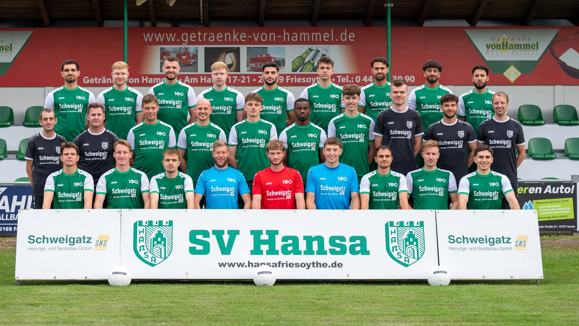 Mannschaftsfoto Erste Herren