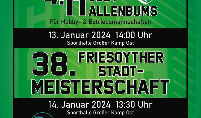 Hallenfußball in Friesoythe