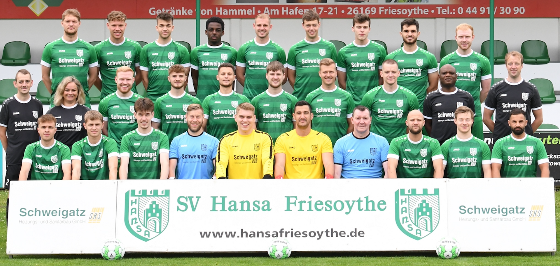 Mannschaftsfoto Erste Herren