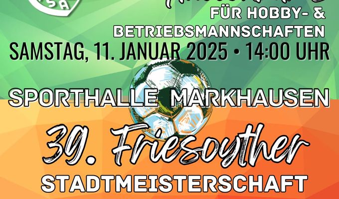 Hallenturniere 2025 in Markhausen